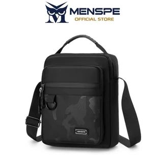 Menspe กระเป๋าสะพายแฟชั่นผ้า Cross Body Bag หลายกระเป๋าน้ําหนักเบา Casual Sport Street Bag