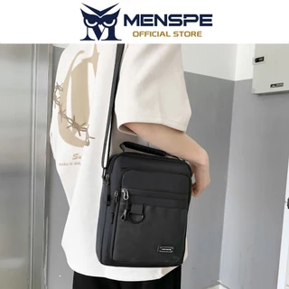 Menspe กระเป๋าสะพายแฟชั่นผ้า Cross Body Bag หลายกระเป๋าน้ําหนักเบา Casual Sport Street Bag