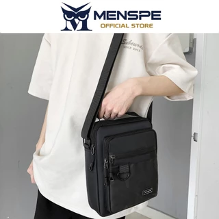 Menspe กระเป๋าสะพายแฟชั่นผ้า Cross Body Bag หลายกระเป๋าน้ําหนักเบา Casual Sport Street Bag