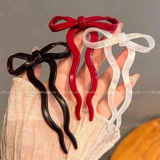 เครื่องประดับผม U-Shaped Hairpin แบบ.Simple High-End สำหรับหญิง