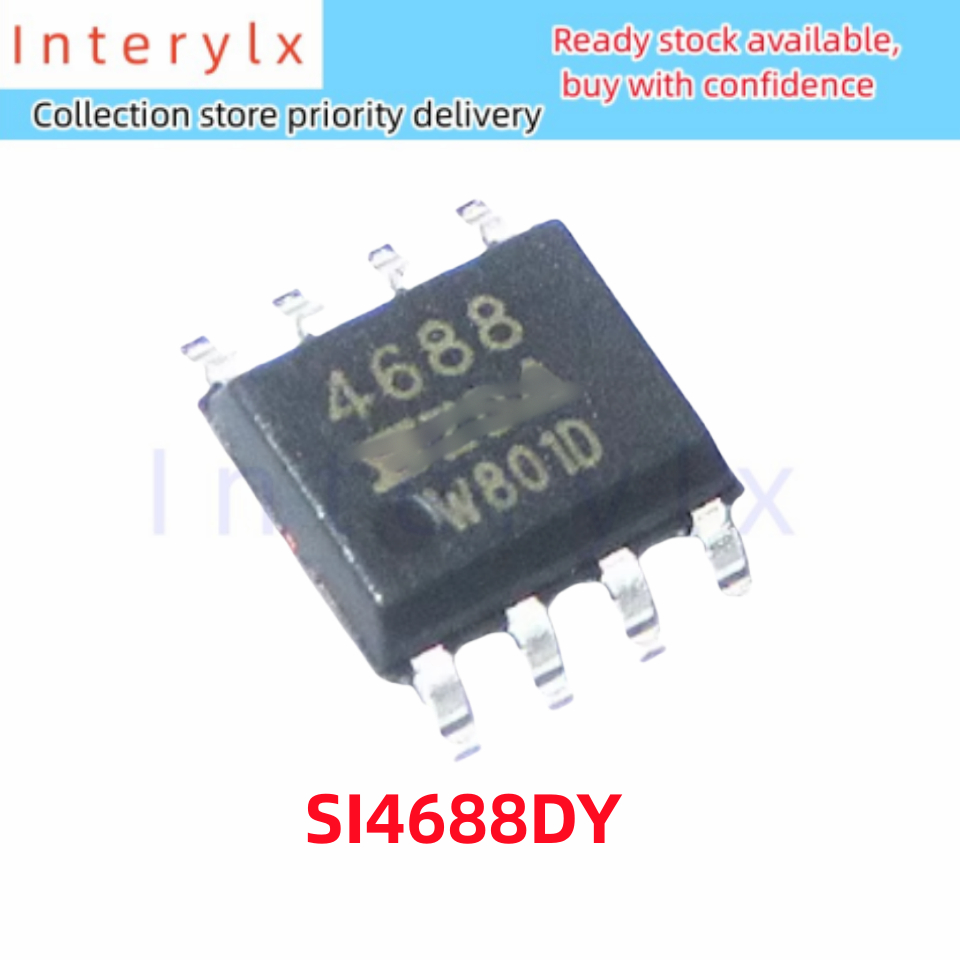 5 ชิ้น/ล็อตแบรนด์ใหม่ SI4688DY SI4688DY-T1-GE3 4688 MOS Tube N Channel 30V 8.9A