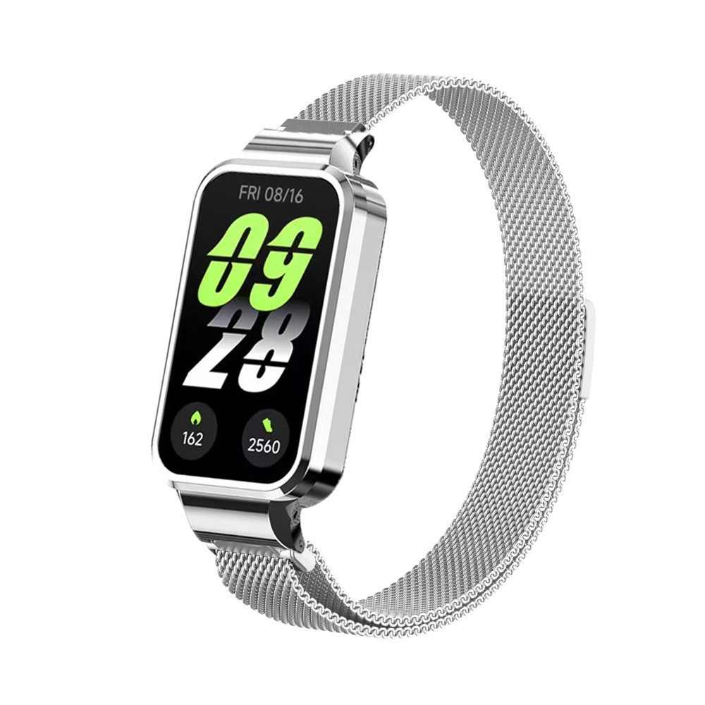 สําหรับ Xiaomi band 9 Active 8 Active สําหรับ redmi band 2 3 Milan สายโลหะแม่เหล็กเปลี่ยนสําหรับ Mi 