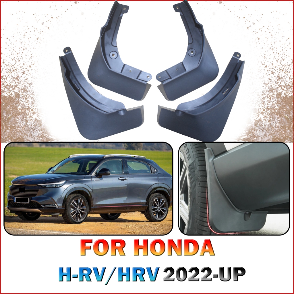 สําหรับ ของแต่ง Honda HRV HR-V 2022 2023 2024 2025  Mudflaps Mudguards Mud Flaps Fender