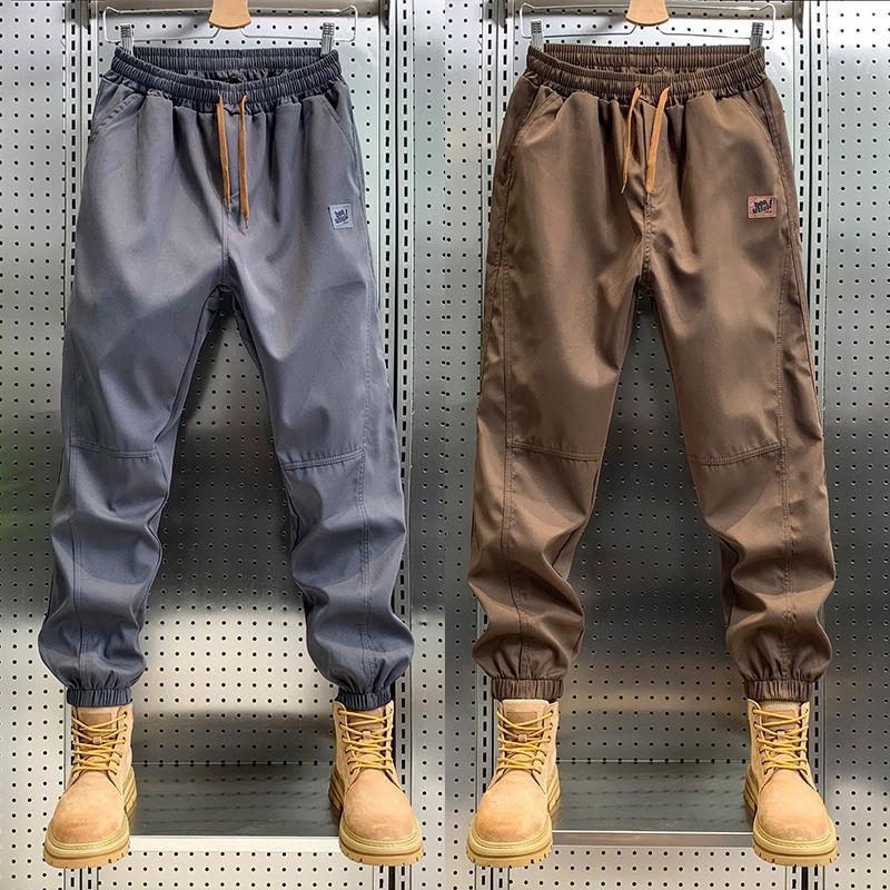 กางเกงสแล็กส์ผู้ชาย ใส่ทำงาน เนื้อผ้าไมโครโพลีเอสเตอร์ กันยับ  (ไซส์ 28-38)