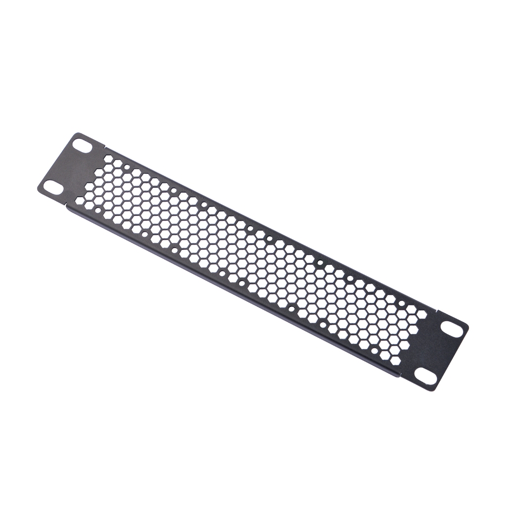 DeskPi Rackmate 1U ช่องระบายอากาศแผงเปล่าชั้นวางโลหะสําหรับชั้นวางเซิร์ฟเวอร์ 10 นิ้ว/ตู้เครือข่าย
