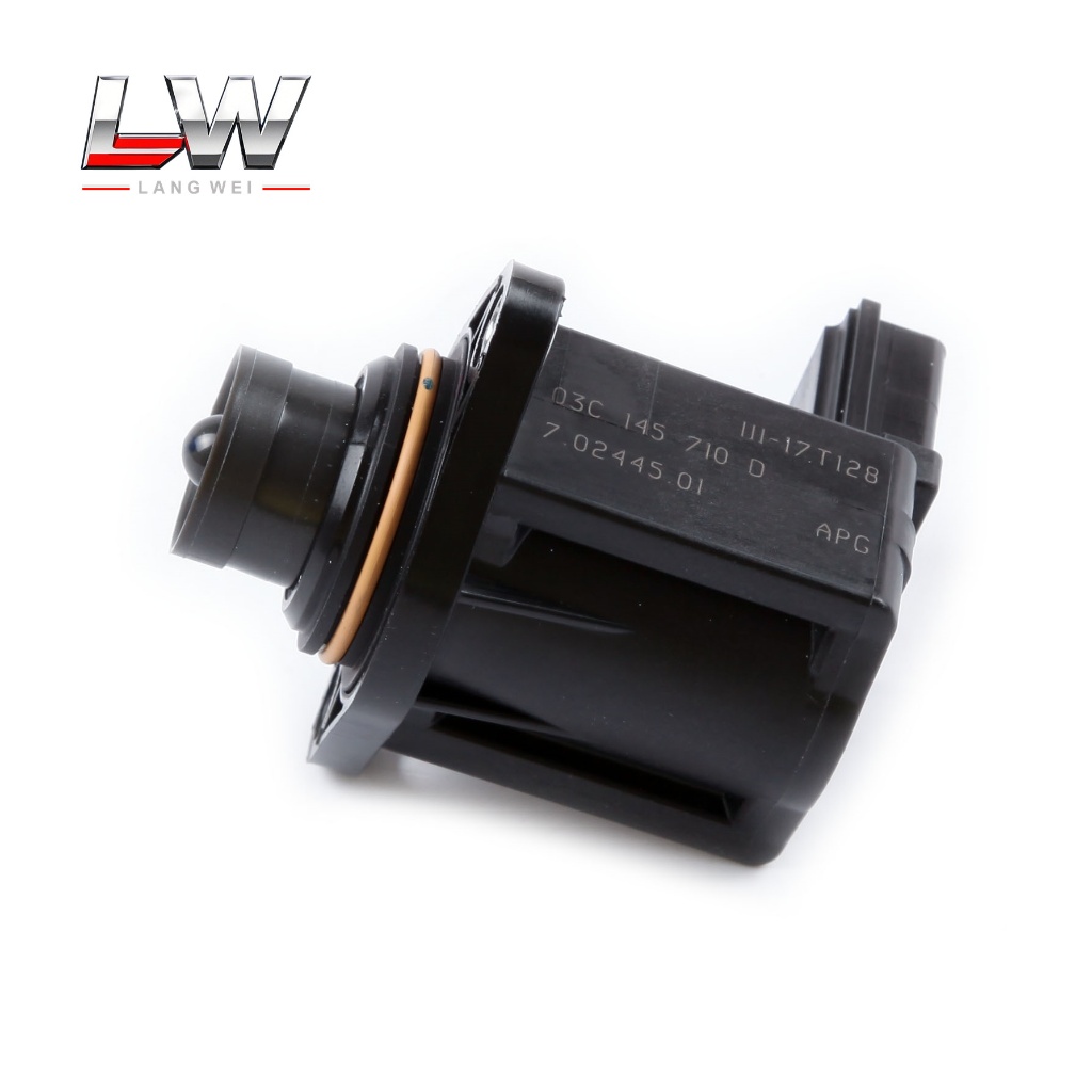 2-pin Turbo Charger Diverter Solenoid วาล์ว 03C 145 710 D สําหรับ Audi A1 VW Golf Jetta Passat Toura