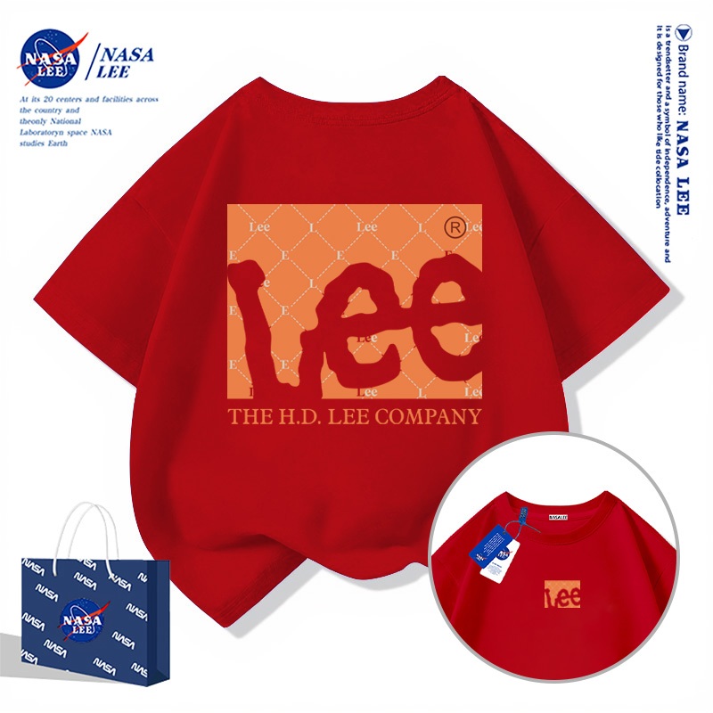 【สินค้ามีในสต็อก】เสื้อยืดเด็ก NASA สีดำ ผ้าฝ้าย 100% สไตล์สตรีทแวร์สุดเท่ - รูปที่ 4