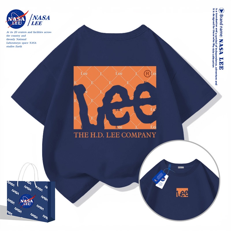 【สินค้ามีในสต็อก】เสื้อยืดเด็ก NASA สีดำ ผ้าฝ้าย 100% สไตล์สตรีทแวร์สุดเท่ - รูปที่ 2
