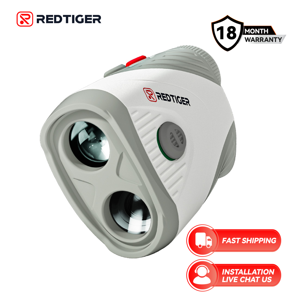 REDTIGER Golf Rangefinder 1200 หลา Laser Range Finder สําหรับการล่าสัตว์และกอล์ฟ พร้อมขยายมุมมอง 7X 