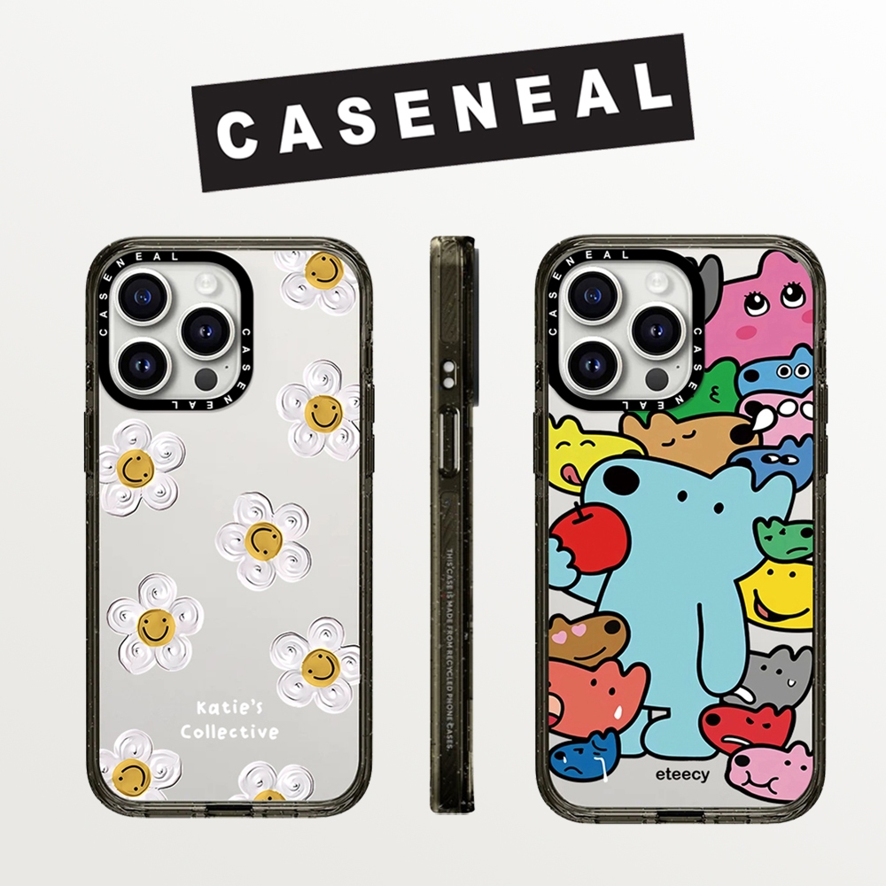 Drop proof glitter CASENEAL เคสโทรศัพท์สําหรับ iPhone 17ProMax 17pro 17 air 16promax 16 15promax 14pro 13promax daisy Dog เคสแข็งสําหรับ 12promax เคส iPhone อัพเกรดคุณภาพสูง