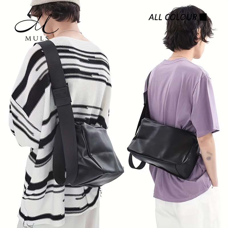 กระเป๋าสะพายหนังนุ่มสุภาพสตรี ความจุขนาดใหญ่ #B15