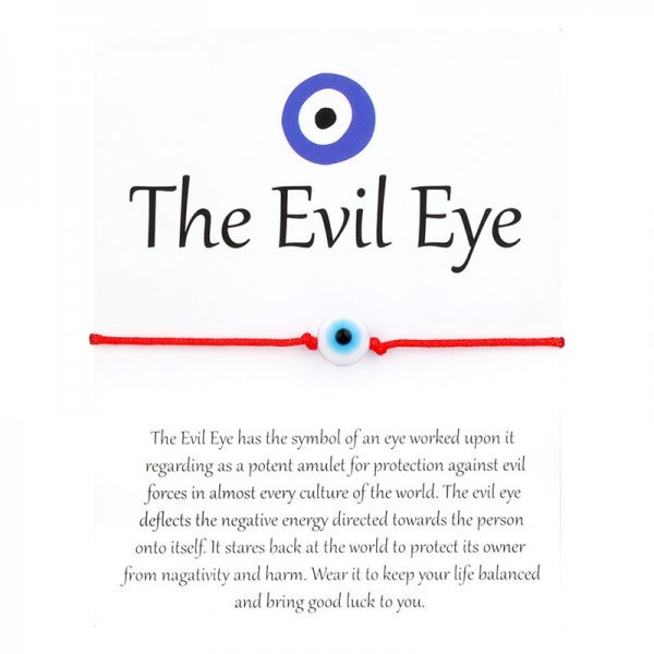 แฟชั่น สีฟ้า ตาชั่วร้าย อวยพร ลูกปัด สร้อยข้อมือ ปรับได้ เชือกถัก โชคดี สร้อยข้อมือ สําหรับคู่รัก ผู้ชายและผู้หญิง เครื่องประดับ ของขวัญ