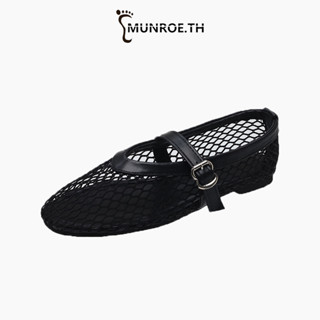 รองเท้าสตรี พื้นผิวตาข่าย ระบายอากาศได้ ทนต่อการสึกหรอ สะดวก…