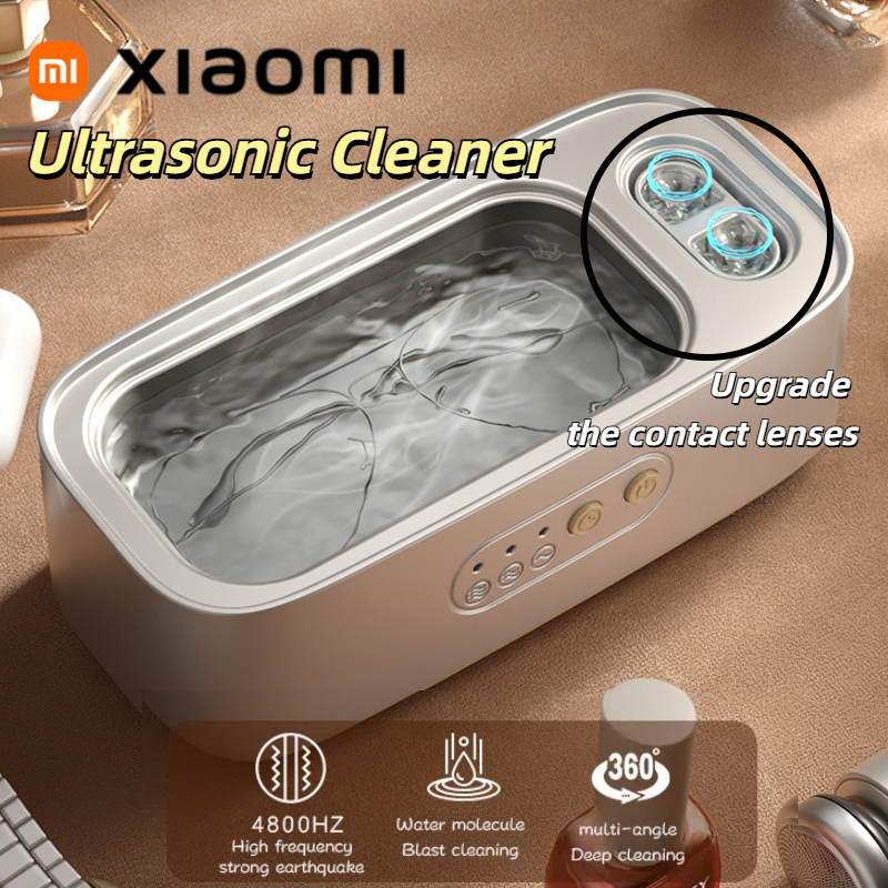 Xiaomi Upgrate เครื่องทําความสะอาดแว่นตาอัลตราโซนิก 45KHZ เครื่องทําความสะอาดเครื่องประดับอัลตราซาวนด์เครื่องทําความสะอาดอัลตราโซนิกความถี่สูง – โปรปัง