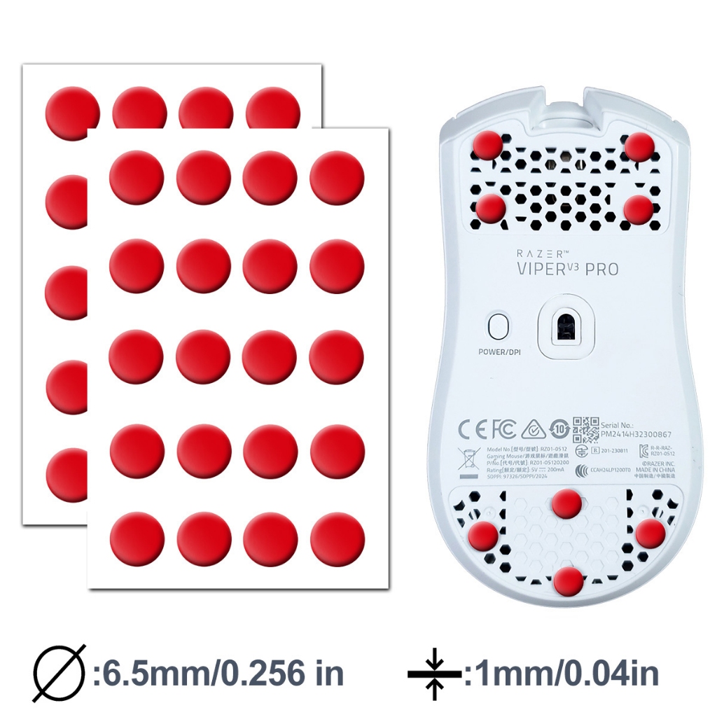 Xraypad Obsidian Mouse Skates Series X2 ชุด- เลือกรุ่น