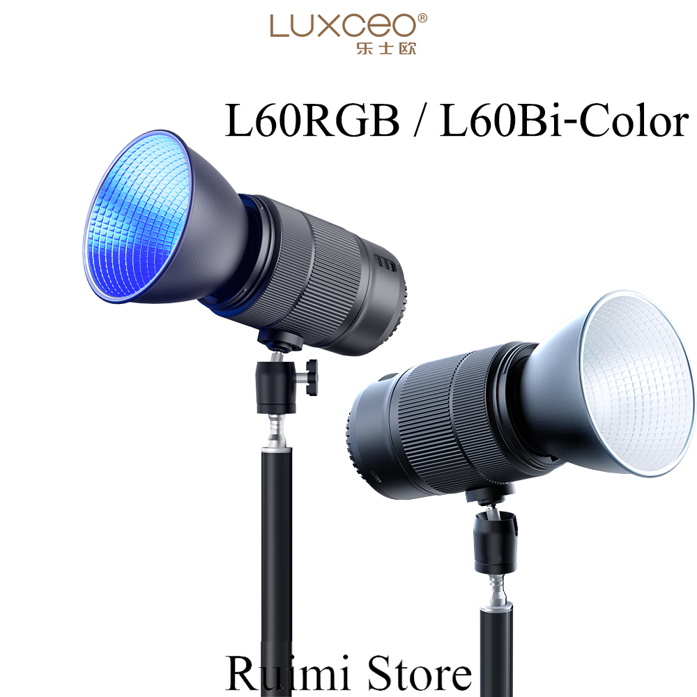 LUXCEO L60 RGB / Bi-Color Fill Light ไฟถ่ายภาพพกพาขนาดเล็ก