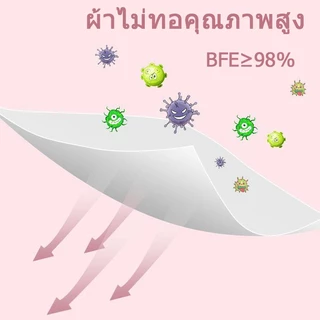 ใหม่ หน้ากากอนามัย Sherry Mei 3D แบบใช้แล้วทิ้ง สําหรับเด็ก ขายส่ง และบรรจุภัณฑ์อิสระ แมสเด็ก3D