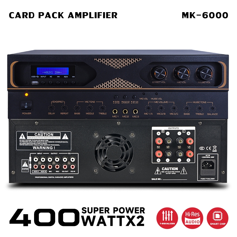 YAMAHA MK2000/MK3000/MK5000/MK6000 เครื่องขยายเสียงคาราโอเกะ All-in-One เครื่องเชื่อมต่อบลูทูธ Audio
