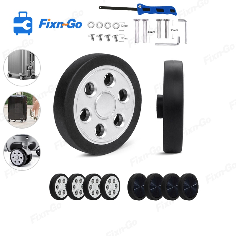 ล้อเปลี่ยนกระเป๋าเดินทาง, อุปกรณ์เสริมกระเป๋าเดินทาง, ล้อแบริ่ง, ล้อยาง PU