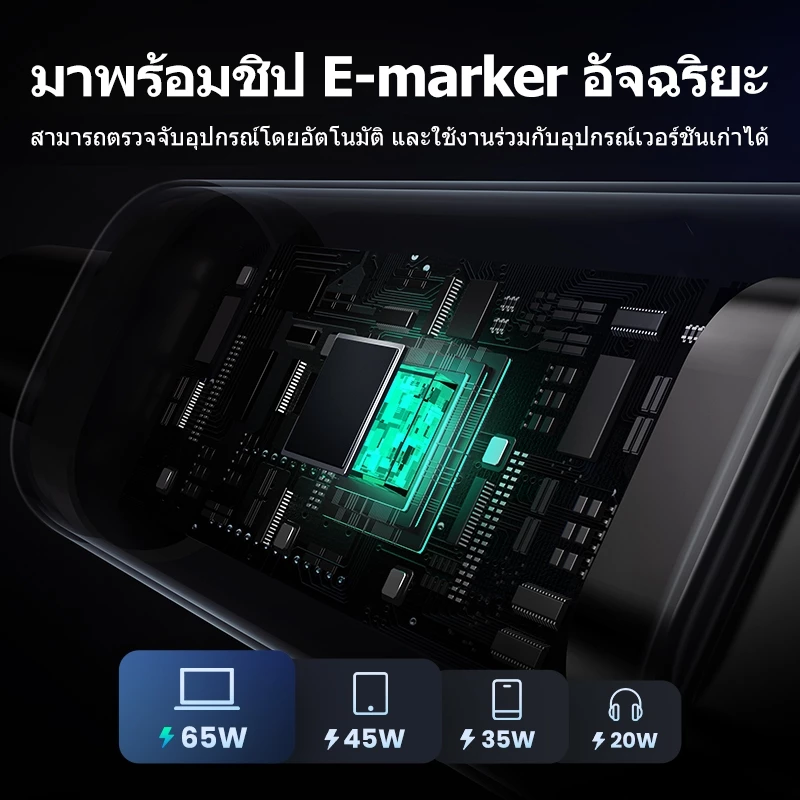 UGREEN Uno 100W Type C สายชาร์จเร็ว E-Marker สําหรับ iPhone 17 Pro Max 16 Pro Max 15 Series Samsung S24 S23 Ultra iPad Pro Macbook thumbnail 7