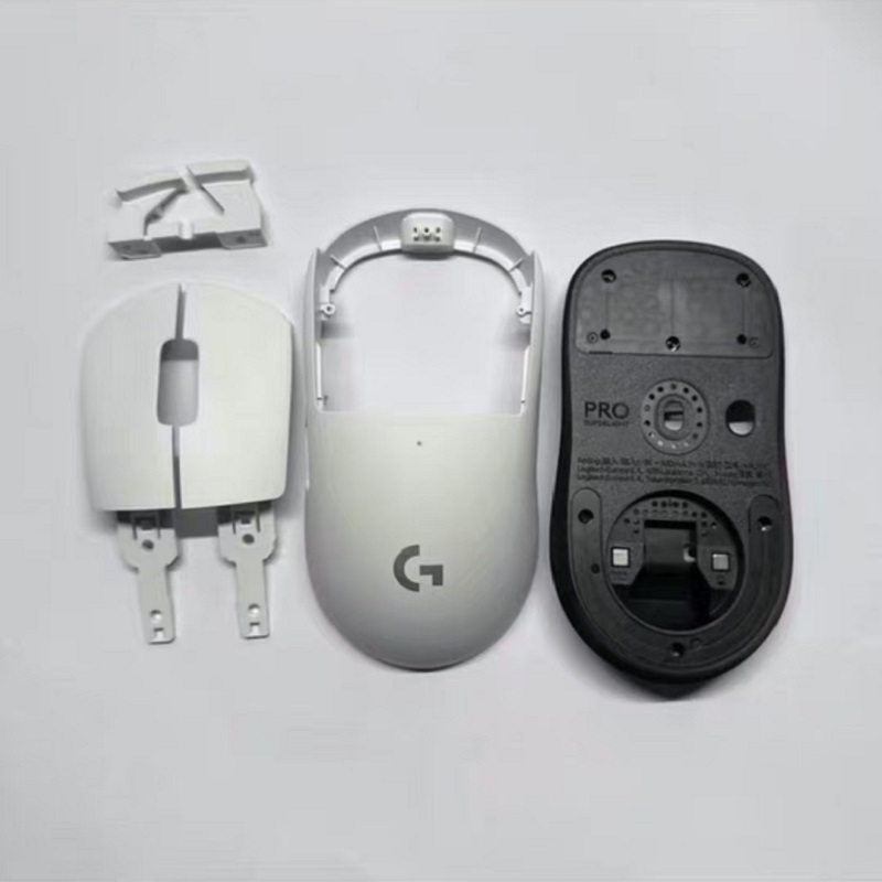 อะไหล่ใหม่สําหรับ Logitech GPW3 G PRO X SUPERLIGHT 2 เมาส์ไร้สายเปลี่ยนเปลือกพลาสติกอะไหล่ซ่อมมีโลโก้