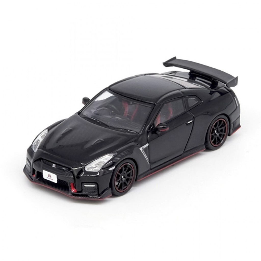 Inno64 IN64-R35N-BLA 1/64 NISSAN GT-R R35 NISMO สีดํา Diecast Scale รถโมเดล