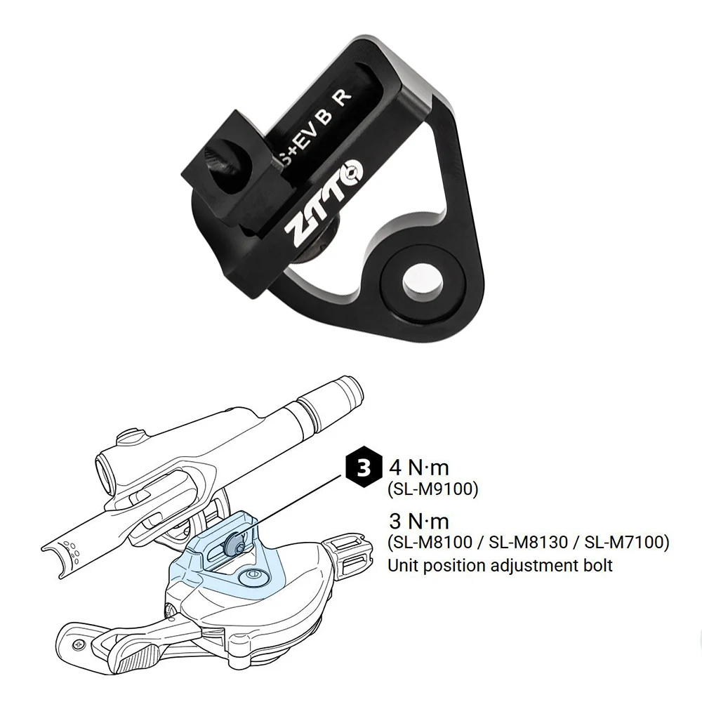 ชุดแปลง ZTTO สําหรับ MatchMaker เบรค Ispec EV Shifter อะแดปเตอร์ I-spec Mount Ispecev M7100 M6100 M5100 G2 รหัสคู่มือ — صورة 6