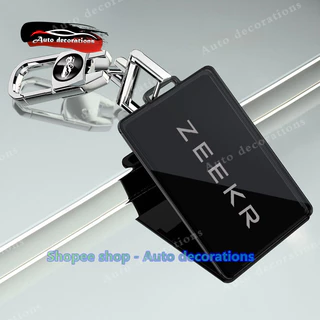 ZEEKR สมาร์ทรีโมทกุญแจรถสําหรับ Zeekr 009 7X 9X 001 007 X พวงกุญแจ keyless ฝาครอบกุญแจโปร่งใส