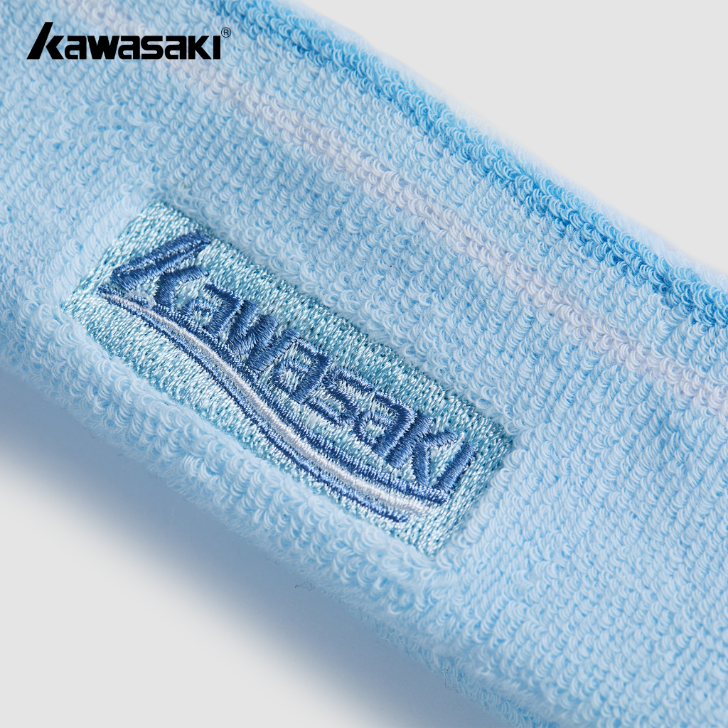 KAWASAKI ที่คาดผมคาวาซากิ K1E00-C3812 สายรัดข้อมือ K1E00-C3245 ที่คาดผมดูดซับเหงื่อสําหรับผู้ชายและผู้หญิงป้องกันเหงื่อดูดซับเหงื่อแถบคาดศีรษะดูดซับเหงื่อบาสเกตบอลวิ่งฟิตเนสแถบคาดศีรษะ - รูปที่ 3
