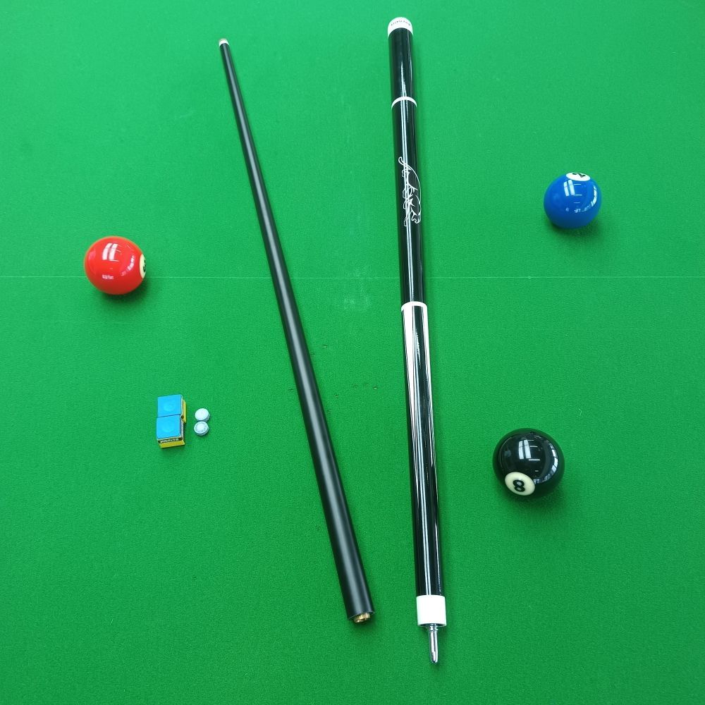 คิวสนุกเกอร์ 2 ชิ้น ป้องกันการหัก หัวคิว 9.8มม. /13มม. แขนคาร์บอน ยาว 145ซม.  ส่งเร็วจากคลังไทย - รูปที่ 4