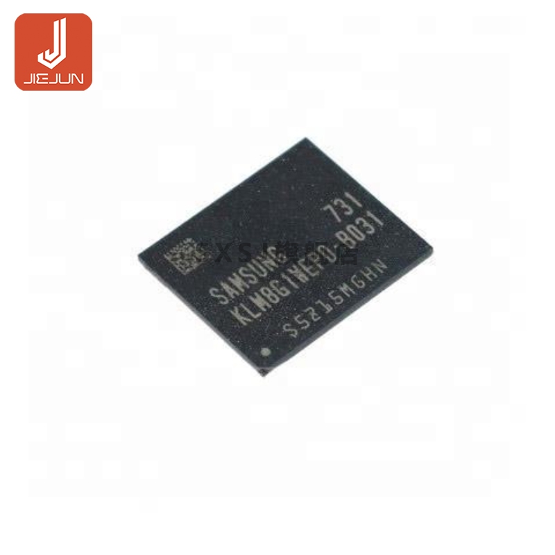 KLM8G1WEPD-B031 FBGA-153 8GB ชิปแฟลช NAND ฝัง