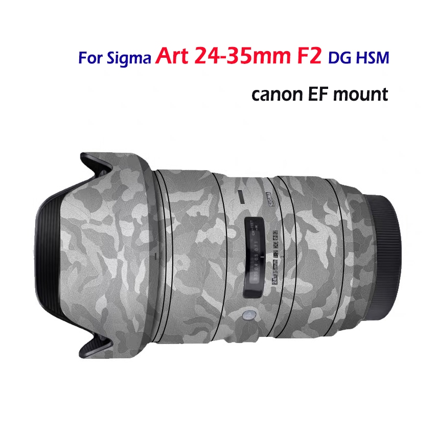 24-35 F2 DG HSM เลนส์สติกเกอร์ Anti-Scratch ป้องกันฟิล์ม Body Protector ผิวสําหรับ SIGMA 24-35 มม.F2