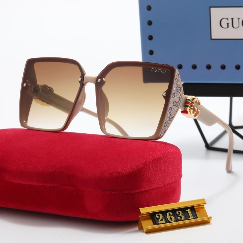 2026 สไตล์ใหม่อินเทรนด์ Cool Square Big Face แว่นตากันแดดกรอบใหญ่ UV กรอบเรซินแฟชั่นแว่นตากันแดดลําล
