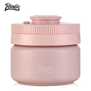 BINCOO กระป๋องเมล็ดกาแฟสแตนเลสสูญญากาศเก็บสามารถเดทผงกาแฟถัง…