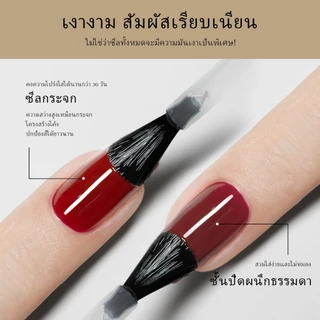 XEIJAYI 15 มล เบสโค้ทใหม่ แข็งแรงทนทาน เคลือบแก้ว ทนต่อการสึกหรอ เคลือบเล็บเจล เหมาะสำหรับร้านทำเล็บ