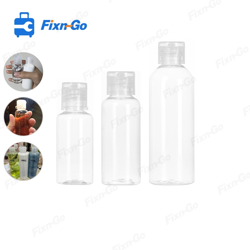 แยกขวด, ขวดบีบฝาพับใส, โทนเนอร์บีบชนิดแยกขวด, ขวดบีบของเหลว