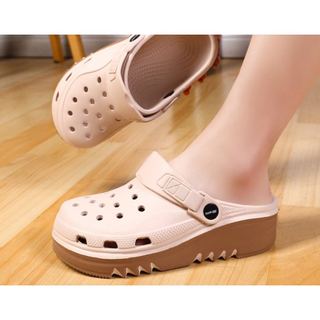 【ROSIE】Unisex high quality two-color classic clogs non-slip comfortable summer beach sandals#WT408