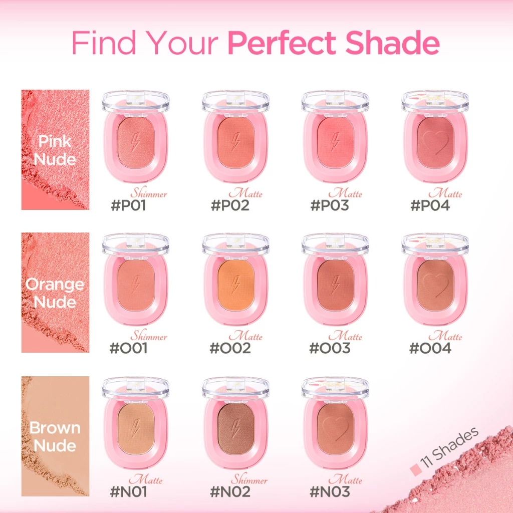 Pinkflash Ohmyhoney บลัชออน ปัดแก้ม สีธรรมชาติ ติดทนนาน thumbnail 6