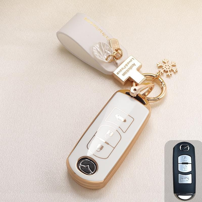 เคสกุญแจรีโมทรถยนต์ TPU กันรอยขีดข่วน สําหรับ Mazda 2 3 CX-3 CX-5 CX-7 CX-9 CX5 CX7 CX9 CX3 Mazda CX
