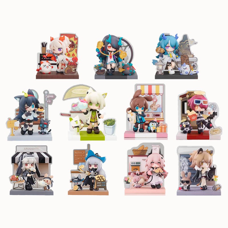 Sunsyea Arknights สินค้าอย่างเป็นทางการของแท้ LFTD Theme Series รูปตุ๊กตาชุด Blaze Keltsit Skadi Spe