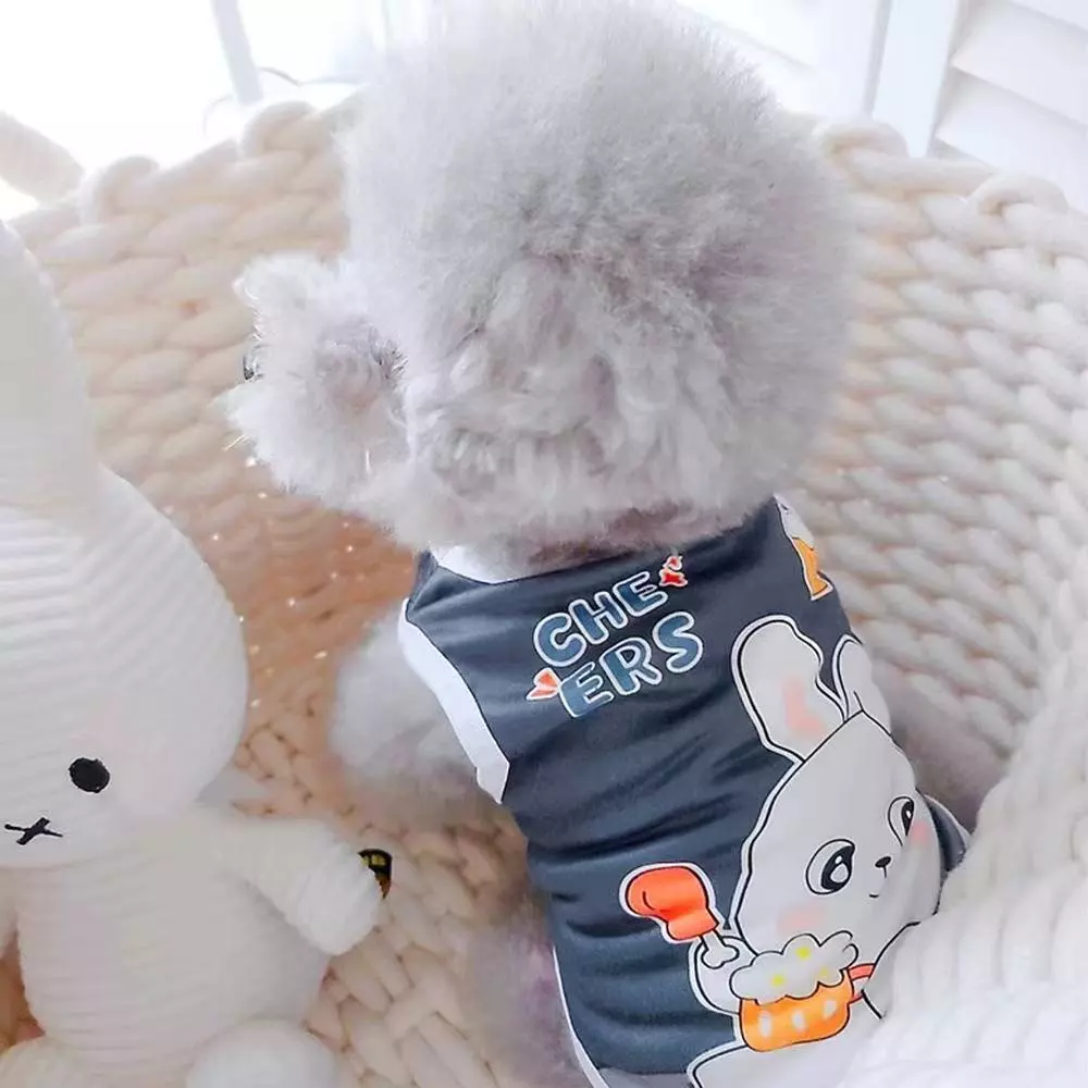 เสื้อกั๊กสัตว์เลี้ยง ระบายอากาศ ฤดูร้อน บาง น่ารัก แมว-สุนัข thumbnail 7
