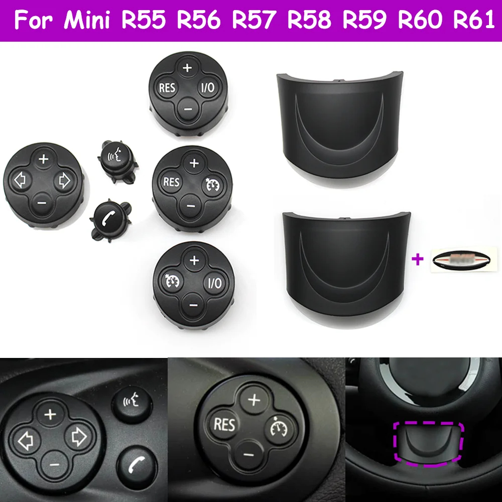 สําหรับ BMW Mini Cooper Paceman R55 R56 R57 R58 R59 R60 R61 พวงมาลัยรถมัลติฟังก์ชั่ Cruise Control ป