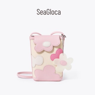 Seagloca แฟชั่นกระเป๋าโทรศัพท์ลายดอกไม้อเนกประสงค์สไตล์ใหม่ก…