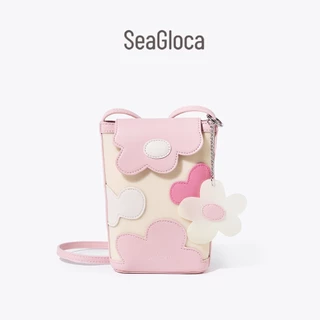 Seagloca แฟชั่นกระเป๋าโทรศัพท์ลายดอกไม้อเนกประสงค์สไตล์ใหม่กระเป๋าสะพายข้างสําหรับผู้หญิงไม่มี 18