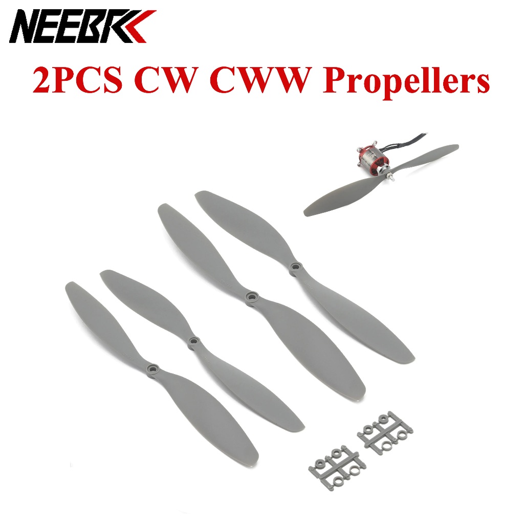NEEBRC 2PCS 1047 1147 ใบพัด 10x4.7/11x4.7 เสียงต่ํา CW CCW ใบมีดสําหรับ RC FPV Racing Drone Quadcopt