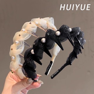 ที่คาดผมมุกผ้ากอซซุปเปอร์นางฟ้าหรูหราเบา 2026 ที่คาดผมสไตล์ใ…