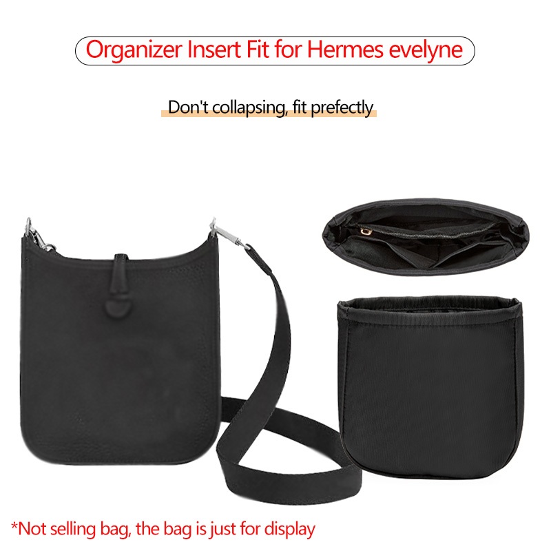 ที่ใส่กระเป๋าถือแบบไนลอน พร้อมซับในสำหรับ Hermes Evelyne และ tote bags อื่นๆ