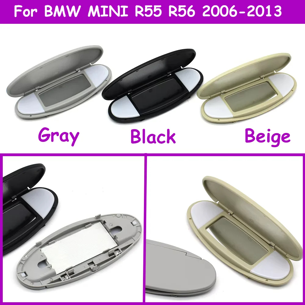 สําหรับ BMW MINI Cooper S ONE JCW R55 R56 2006-2013 รถ Sun Visor แผงบังแดดกระจกแต่งหน้า