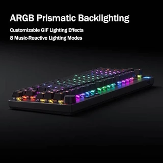 [Keycaps ไทย] MCHOSE Mix87 Hall Effect Magnetic Switch Gaming Keyboard 0.08ms Latency 0.001mm RT ความแม่นยํา 8K Polling Rate 256K Scan Rate RGB Hot-swappable Gaming Keyboard พร้อมปุ่มปรับระดับเสียง