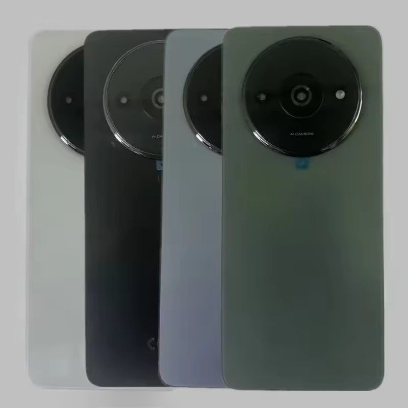 สําหรับ Xiaomi Redmi A3 ฝาหลังแบตเตอรี่ด้านหลังกระจกประตูกรณี 23129RN51X